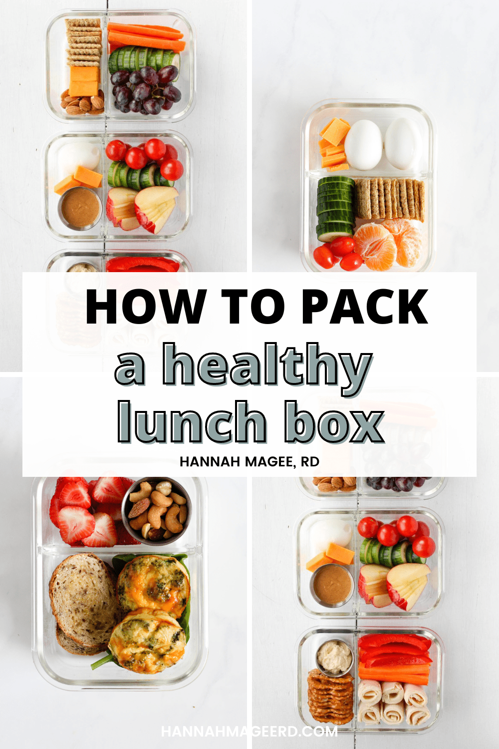 Healthy lunch box: what does it look like